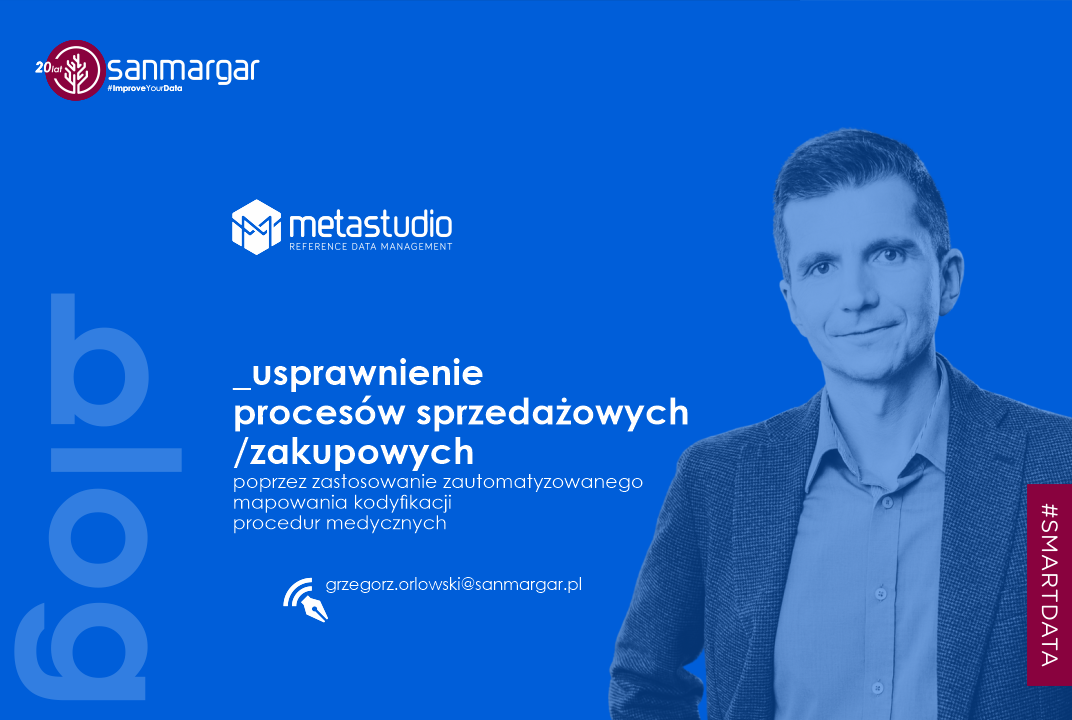 Usprawnienie procesów sprzedażowych/zakupowych poprzez zastosowanie zautomatyzowanego mapowania kodyfikacji procedur medycznych. Automatyzacja procesów sprzedażowych i ofertowych.